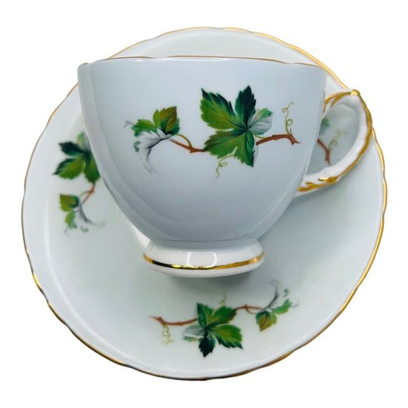 Sutherland H M Fine Bone China Tea Cup And Saucer Set Vintage Made in England - Picture 6 of 10